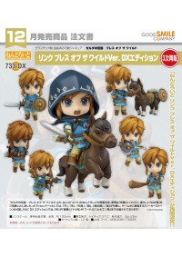 Figurine Nendoroid Zelda Breath Of The Wild #733-DX Par Good Smile Company - Link 9 CM